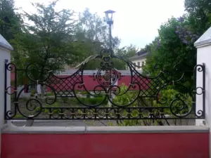 Кованый забор №17