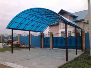 Кованый навес №12